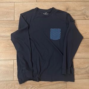 Men’s Vineyard Vines Blue Long Sleeve T-Shirt